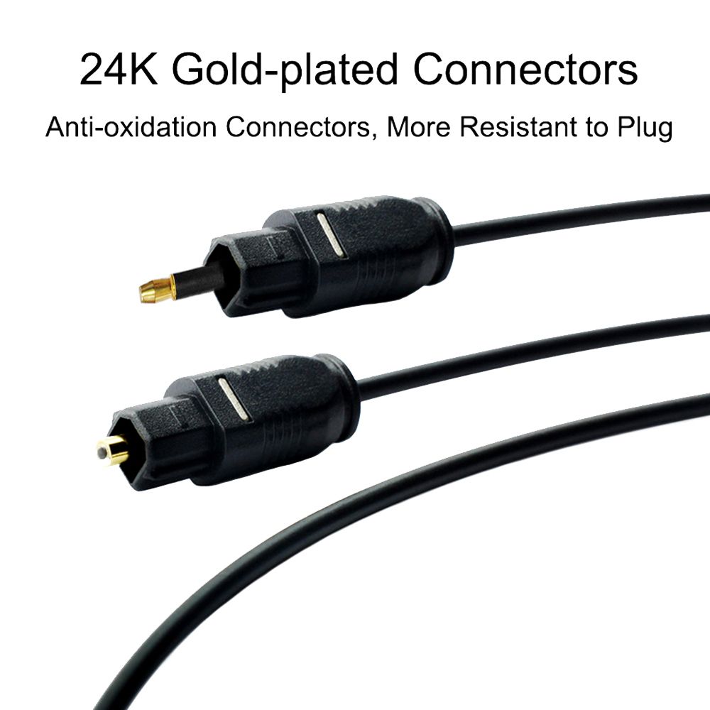 Gold-plated Connector 3.5mm to - Optical Audio Cable Toslink Gold Plated review and price