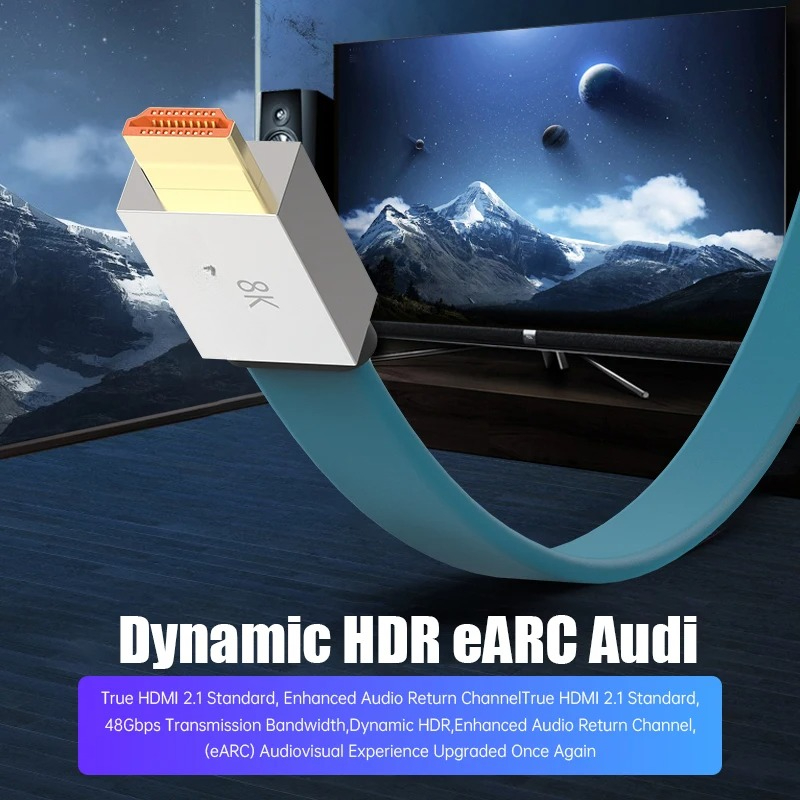 HDMI 2.1 Cable 48Gbps 8K@60Hz  - Hdmi 2.1 Cable 8K 60Hz 48Gbps Earc review and price