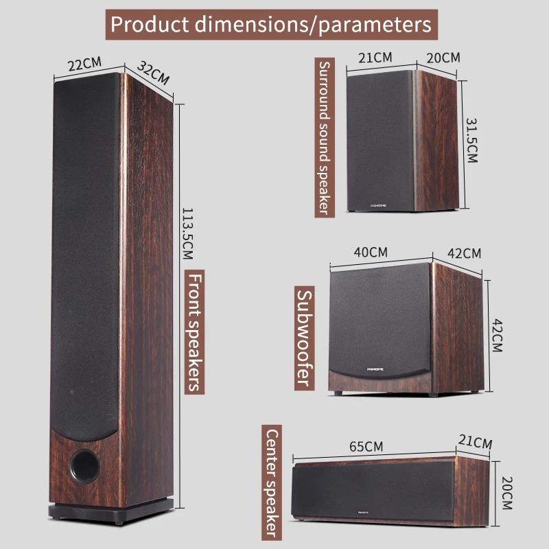 7.1  Floor-standing Home Theat - Home Theater System 7.1 Surround Sound review and price