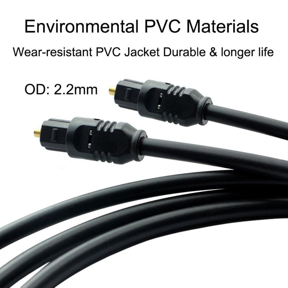 Stable Gold Plated Plug CD DVD - Optical Audio Cable Toslink Gold Plated review and price