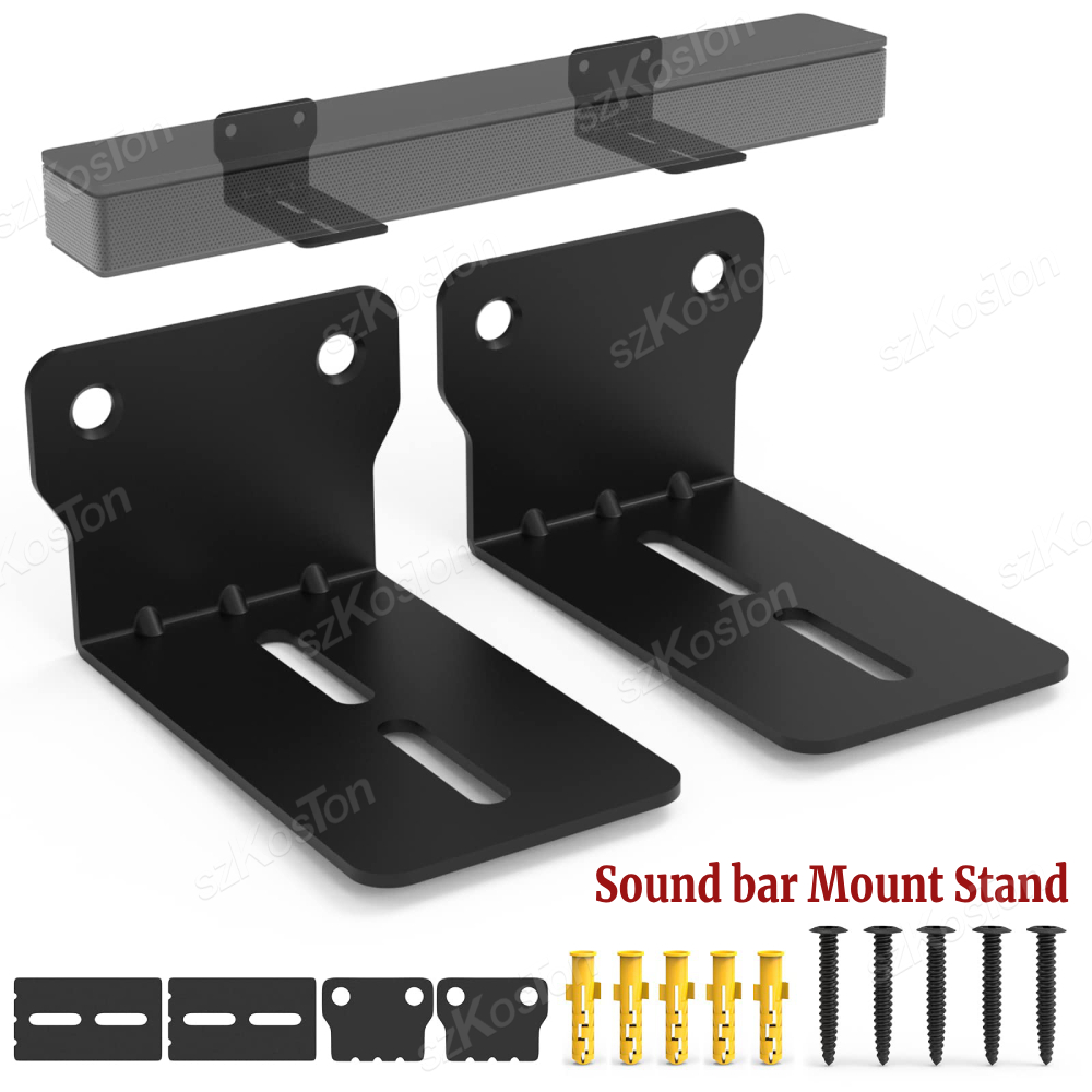2 PCS Soundbar Mount Wall Brac - Soundbar Wall Mount Bracket Universal review and price