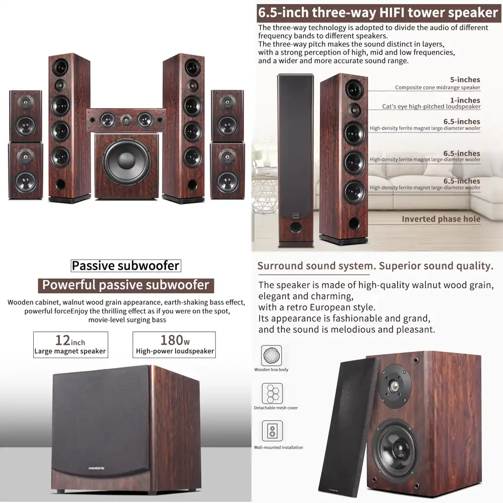 7.1 Tower Home Theater System  - Home Theater System 7.1 Surround Sound review and price