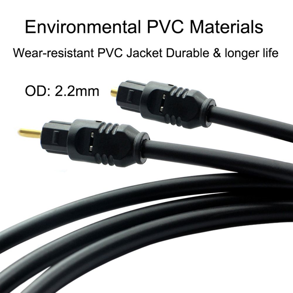 Connector Gold-plated SPDIF Li - Optical Audio Cable Toslink Gold Plated review and price