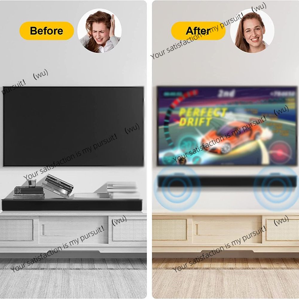 Easy to install anti-fall-off  - Soundbar Wall Mount Bracket Universal review and price