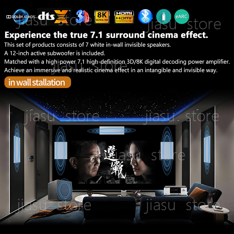 7.1 DTS In-Wall Home Theater S - Home Theater System 7.1 Surround Sound review and price