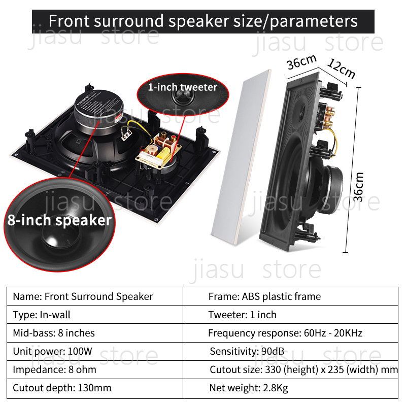 7.1 DTS In-Wall Home Theater S - Home Theater System 7.1 Surround Sound review and price