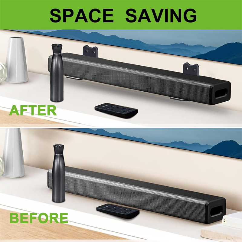2PCS Adjustable Soundbar Mount - Soundbar Wall Mount Bracket Universal review and price