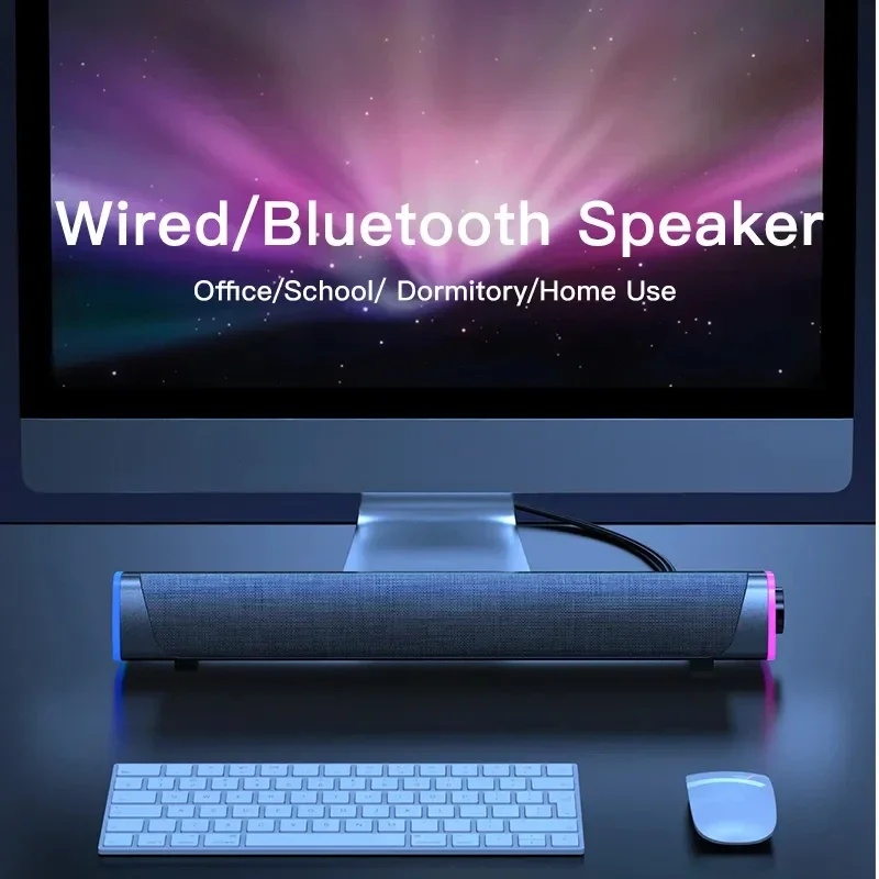 Stereo Computer Speaker Bar wi - Compact Soundbar For Pc Monitor review and price