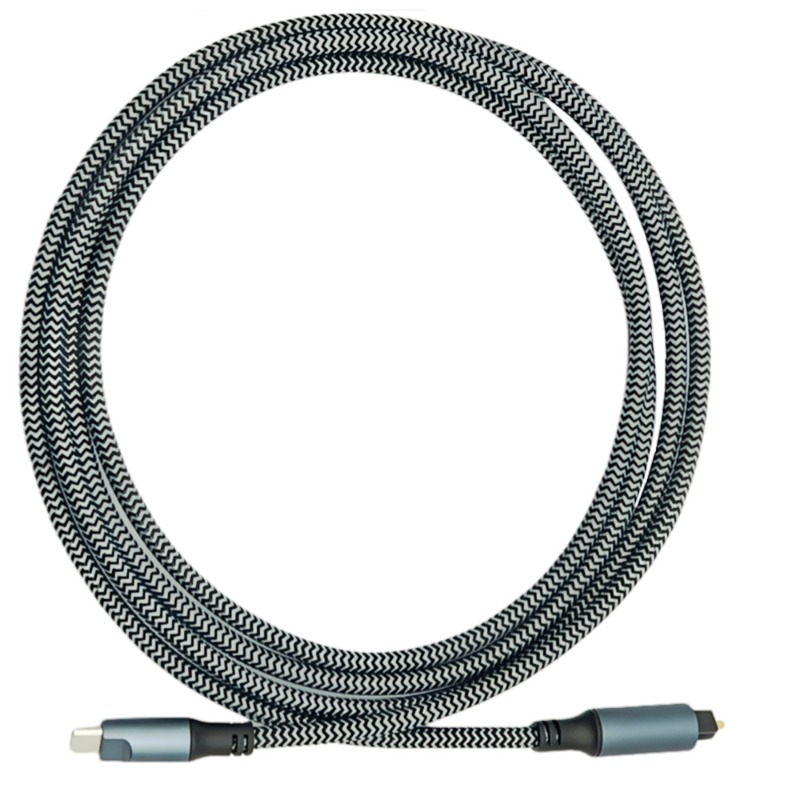 Braided USB C To Optical Audio - Optical Audio Cable Toslink Gold Plated review and price